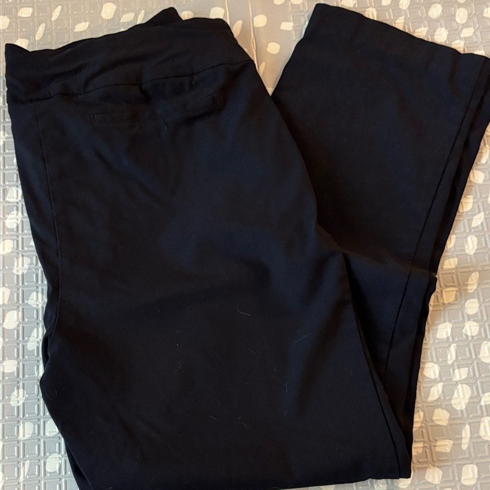 Elastic-Band Dress Pants